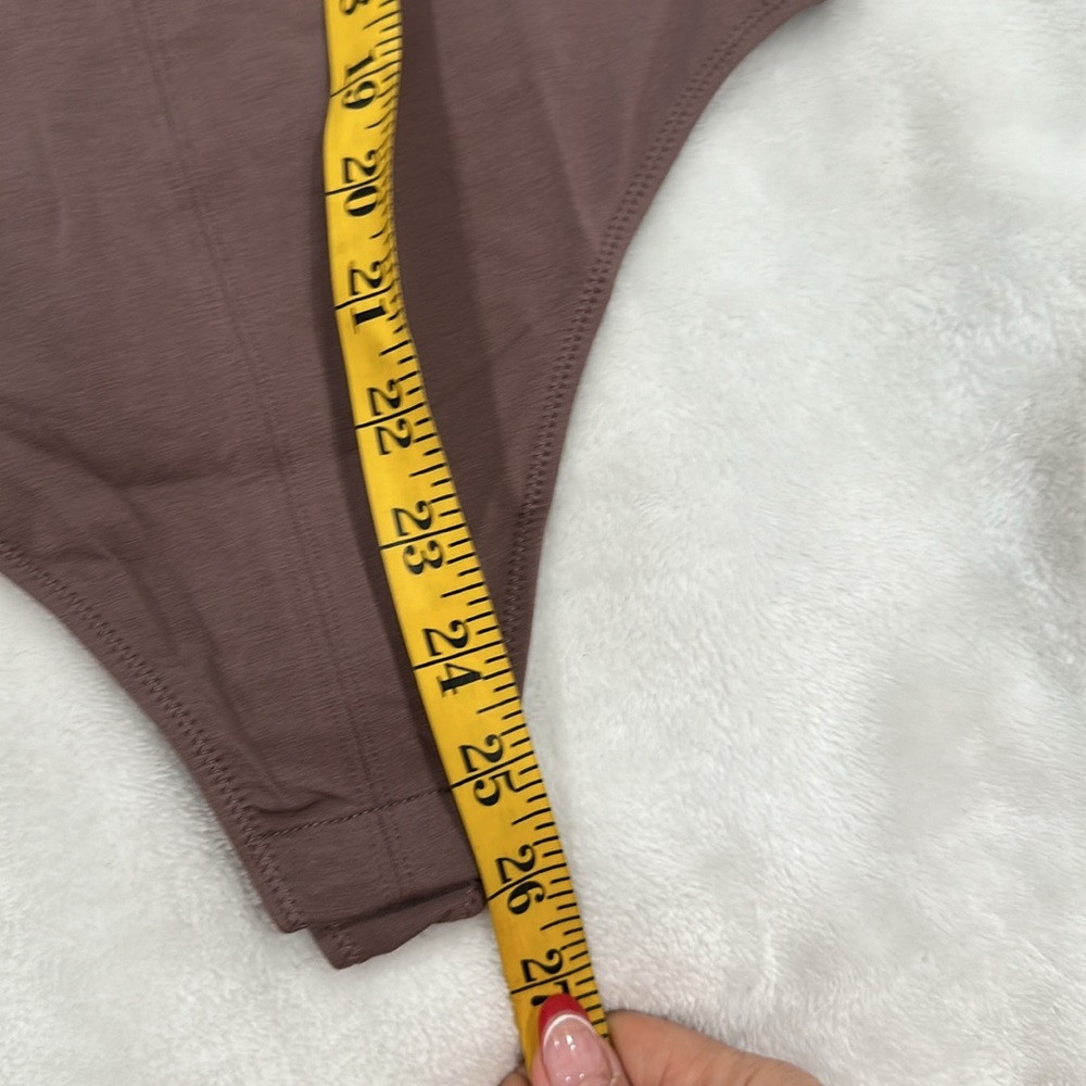 EVERLANE body suit F-T-CT P-TNK-CAMIT-BRN-S - Picture 7 of 10